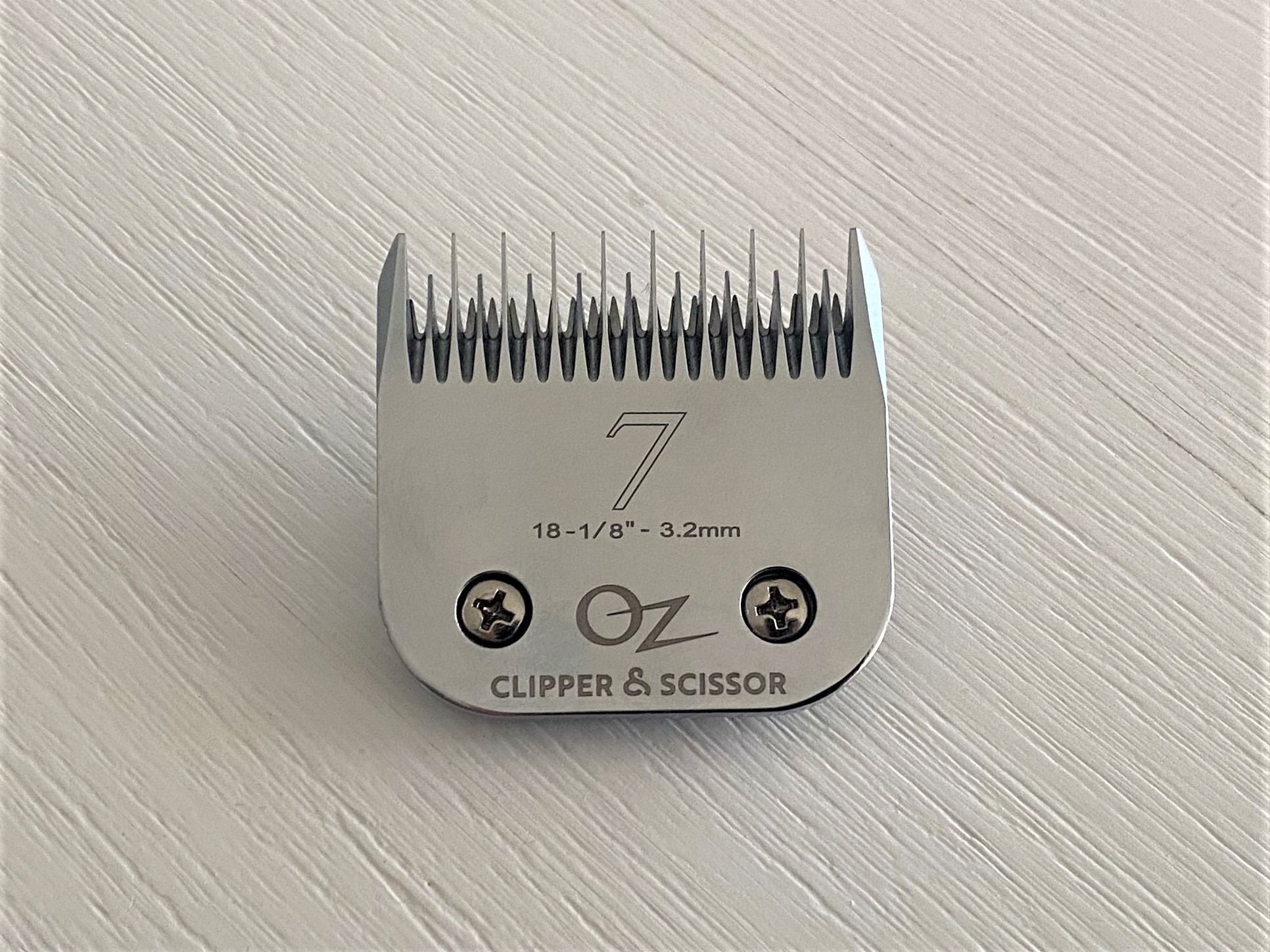 Clipper Blade 7 Skip Tooth Oz Clipper and Scissors