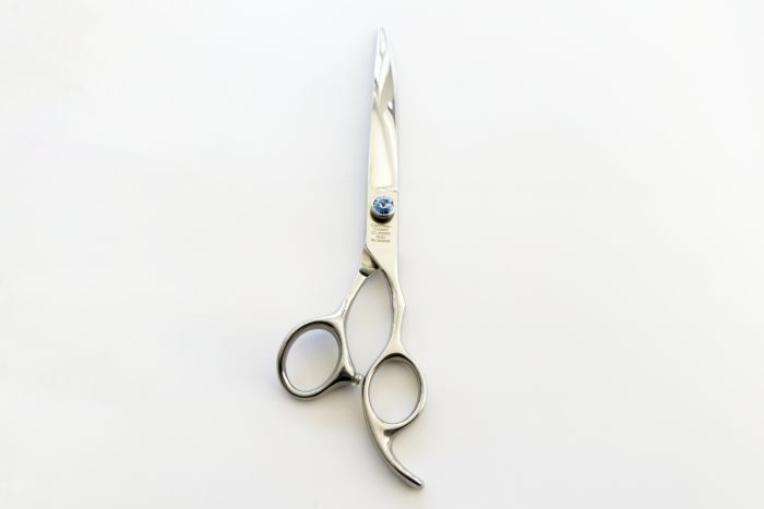 Curved 7.5 inch Blue Gemstone Tension