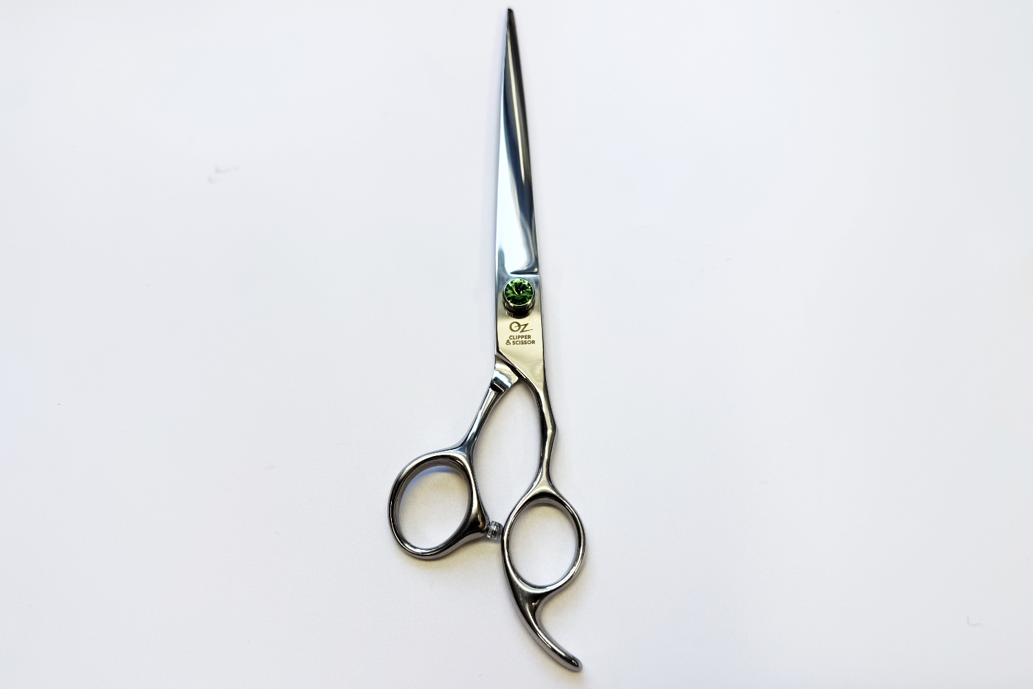 Straight 7.5 Inch Scissors Ergonomic Handle