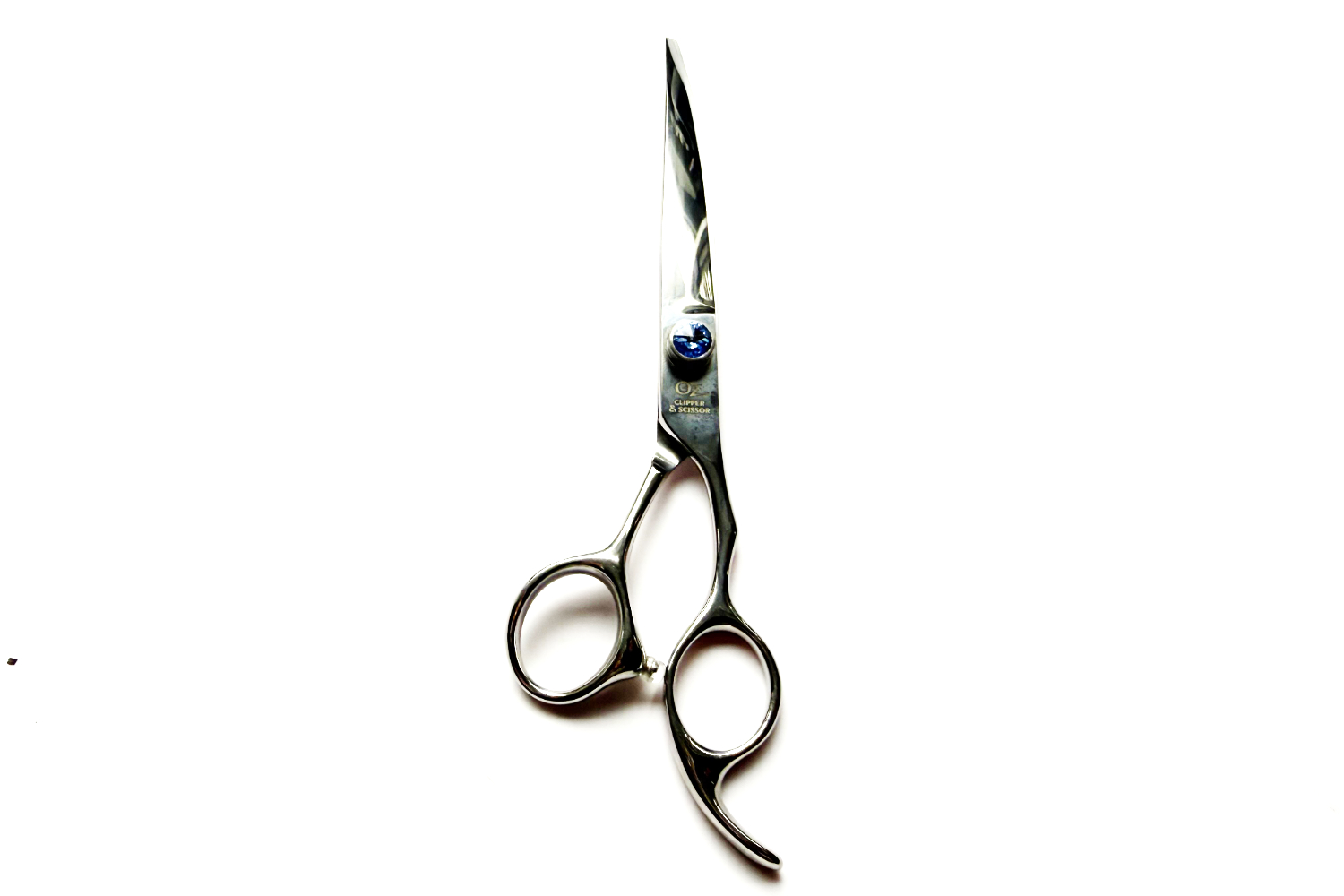 Curved 7 inch Blue Gemstone Tension