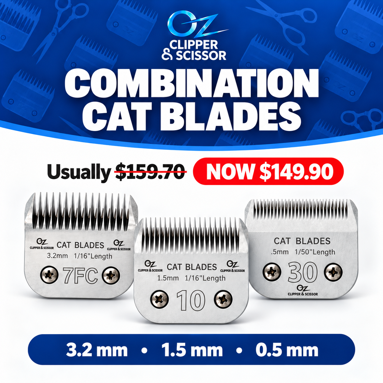 Combination Cat Blade Set